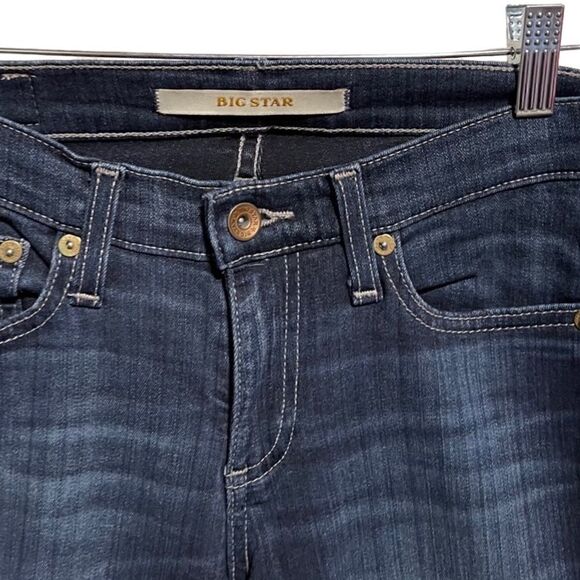 Big Star- Women’s Dark Wash Skinny Jeans, Size 26 - Picture 4 of 13